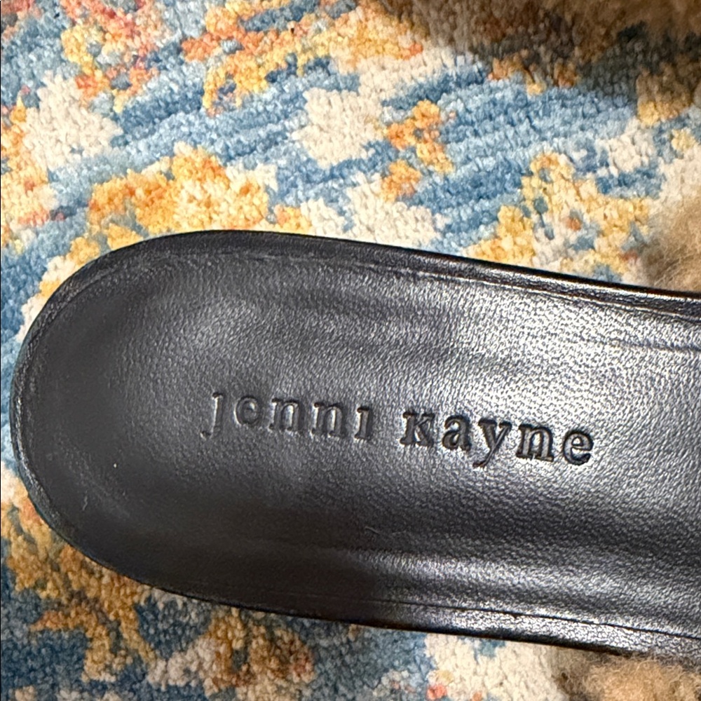 Jenni Kayne Brown Shearling Mules - Picture 2 of 5